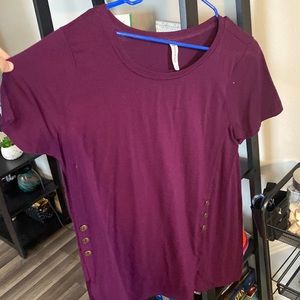 Purple 2X cute flowy shirt!